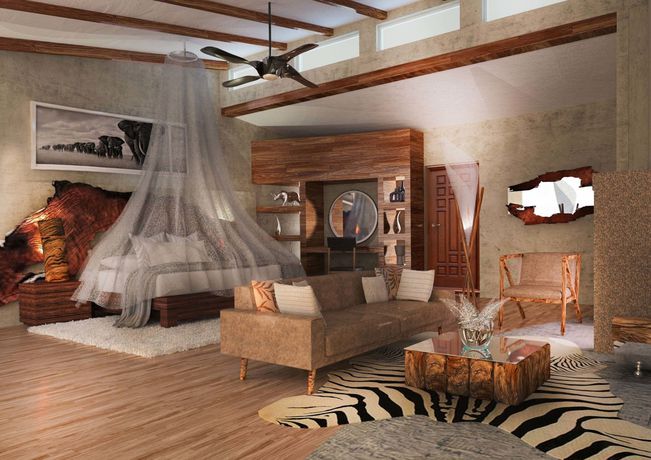 Imagen de la habitación del Hotel Rhino Ridge Safari Lodge. Foto 4