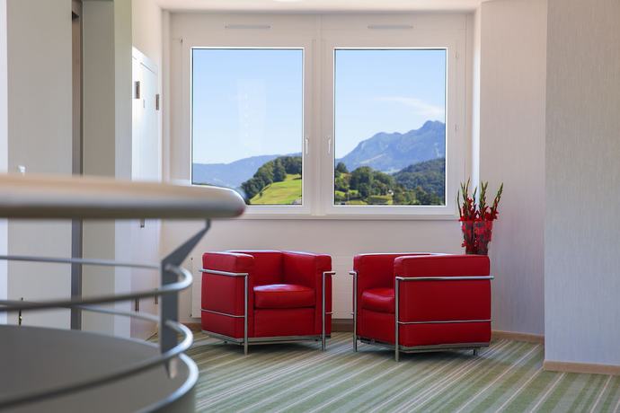 Imagen de los interiores del Hotel Rhy. Foto 18