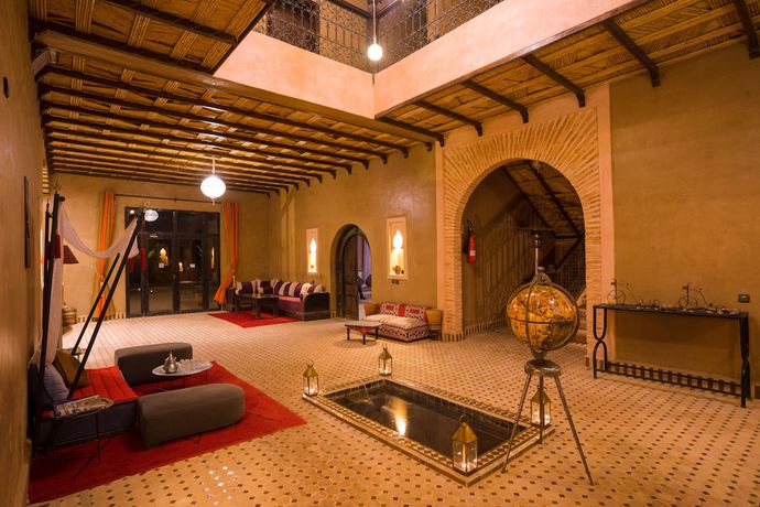 Imagen de los interiores del Hotel Riad Azawad. Foto 19