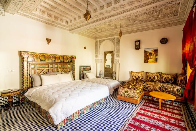 Imagen de la habitación del Hotel Riad Sayeda Al Hora. Foto 17