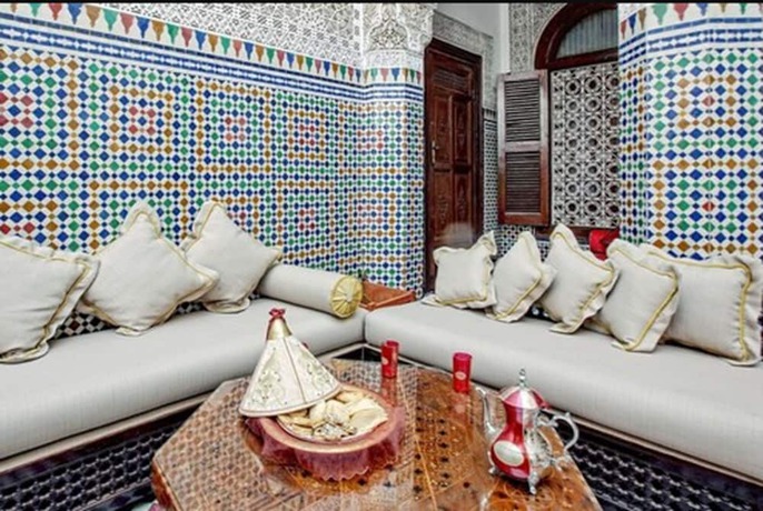 Imagen de la habitación del Hotel Riad dar Essalam. Foto 10