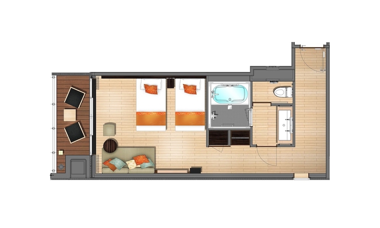 Imagen de la habitación del Hotel Rihga Gran Kyoto. Foto 9