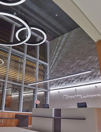 Imagen de los interiores del Hotel Rio by Bourbon Campinas. Foto 18