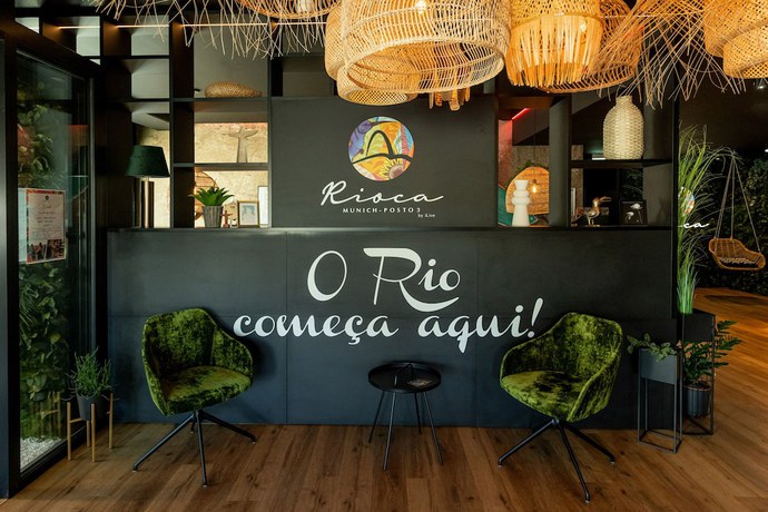 Imagen de los interiores del Hotel Rioca Munich Posto 3. Foto 14