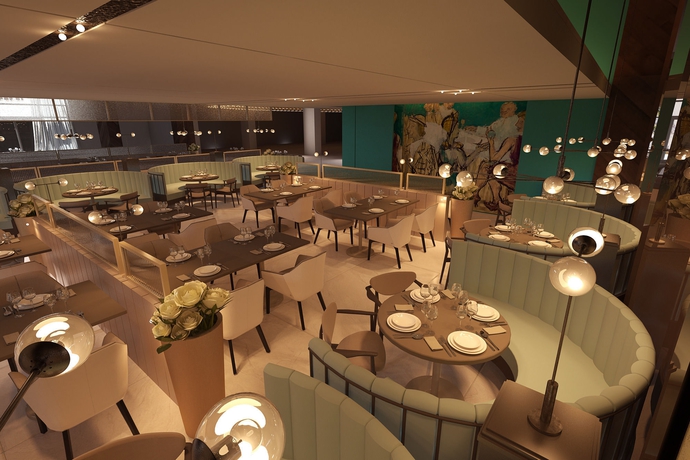 Imagen del bar/restaurante del Hotel Riolavitas Spa and Resort. Foto 5