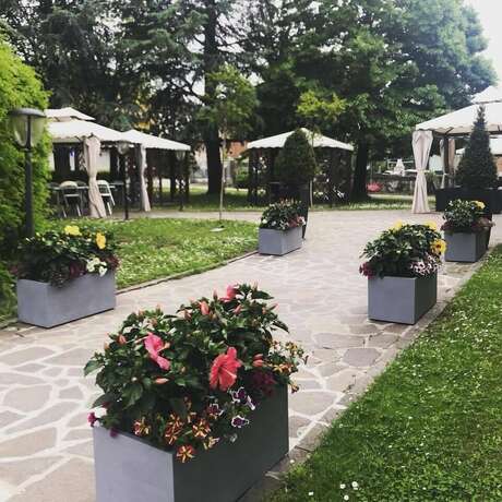 Imagen de los exteriores del Hotel Ristorante Gallo D'oro. Foto 13