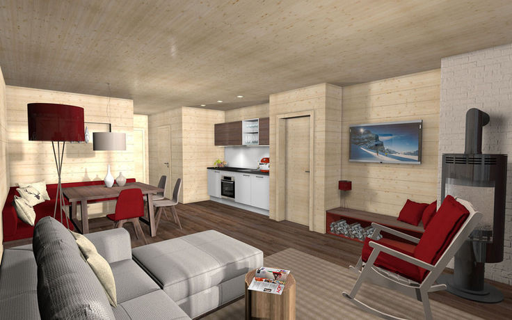 Imagen de los interiores del Hotel Rittis Alpin Chalets Dachstein. Foto 12