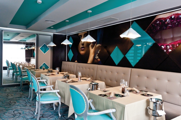 Imagen del bar/restaurante del Hotel Riu Palace Mexico All Inclusive. Foto 8