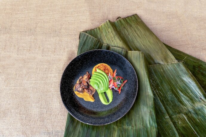 Imagen del bar/restaurante del Hotel River Garden And Suites. Foto 11