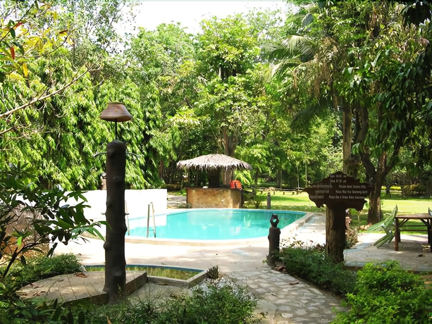 Imagen de la piscina del Hotel River Kwai Botanic Delight Resort. Foto 19