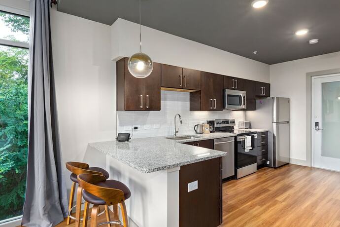 Imagen de la habitación del Hotel River Row Flats. Foto 14