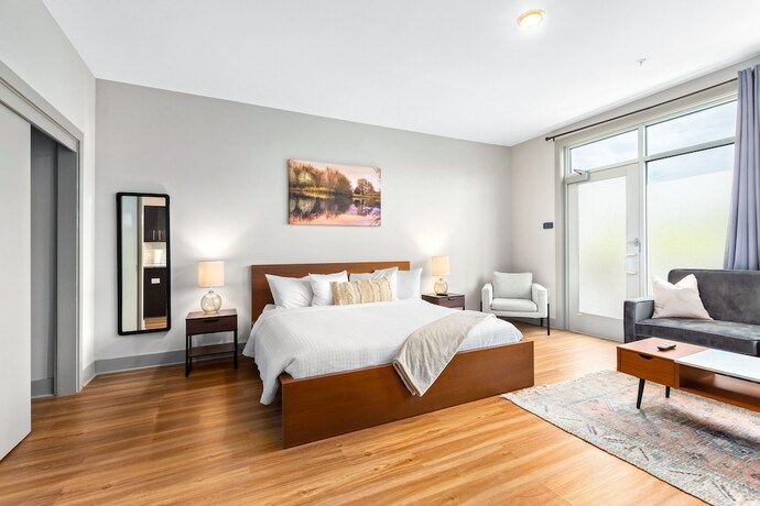 Imagen de la habitación del Hotel River Row Flats. Foto 15