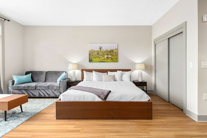 Imagen de la habitación del Hotel River Row Flats. Foto 17