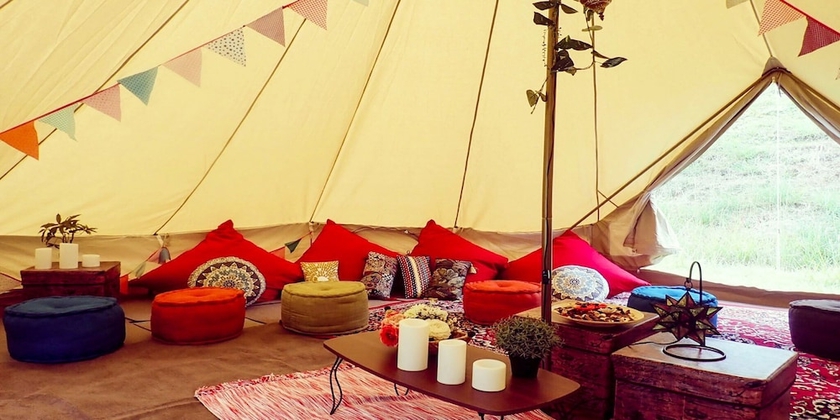 Imagen de la habitación del Hotel Riverside Glamping Nuts. Foto 5