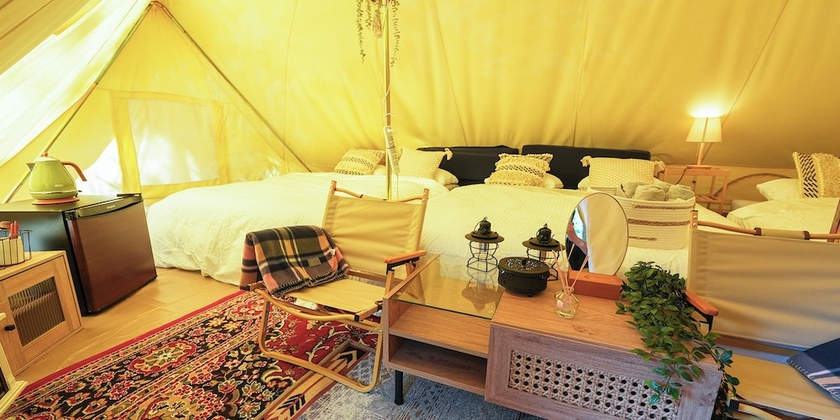 Imagen de la habitación del Hotel Riverside Glamping Nuts. Foto 6