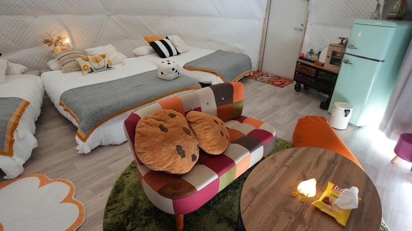 Imagen de la habitación del Hotel Riverside Glamping Nuts. Foto 15