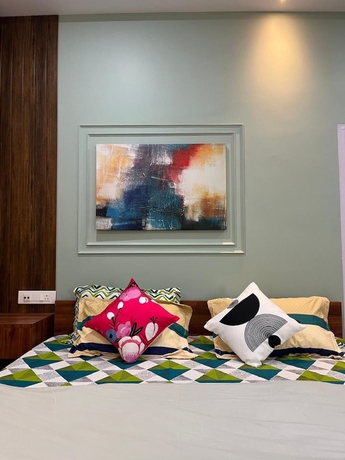 Imagen de la habitación del Hotel Riverside Palm Homestay Guwahati Assam. Foto 3
