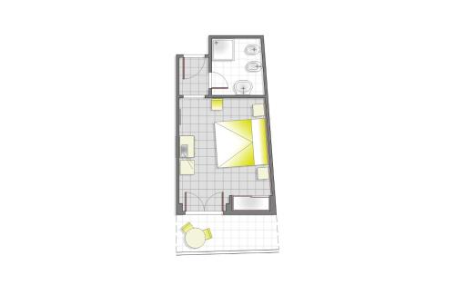 Imagen de la habitación del Hotel Riviera Bleu. Foto 6