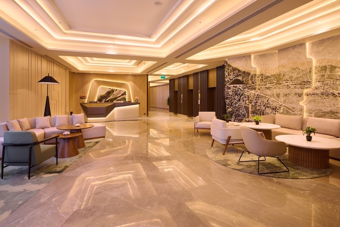 Imagen de los interiores del Hotel Riviera Sarovar Portico Pathankot. Foto 15