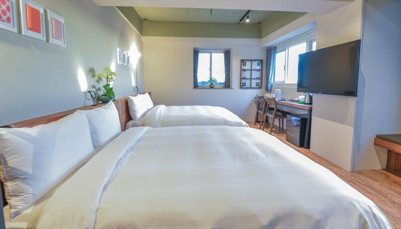 Imagen de la habitación del Hotel Roaders Tainan Chengda. Foto 32
