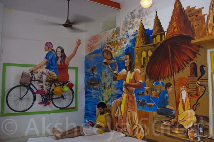 Imagen general del Hotel Roadhouse Hostel Varanasi. Foto 1