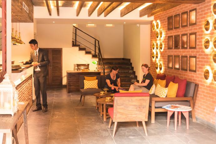 Imagen de los interiores del Hotel Roadhouse, Katmandu. Foto 15