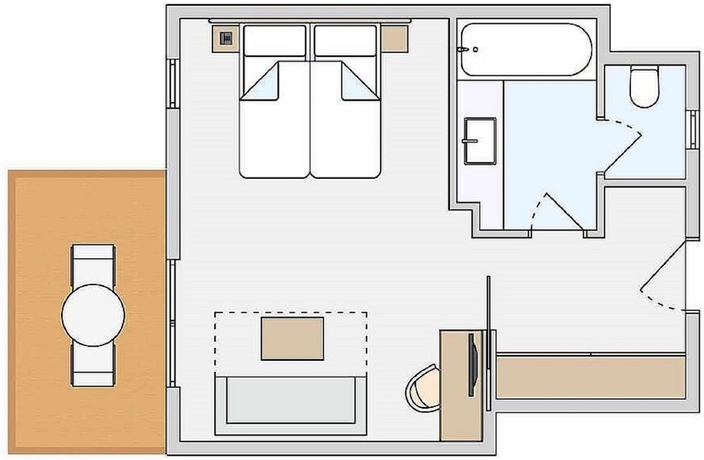 Imagen de la habitación del Hotel Robinson Club Daidalos. Foto 11