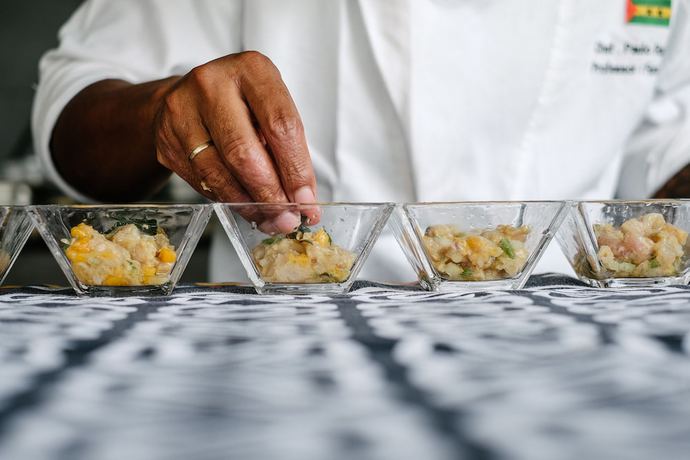 Imagen del bar/restaurante del Hotel Roça Sundy. Foto 3