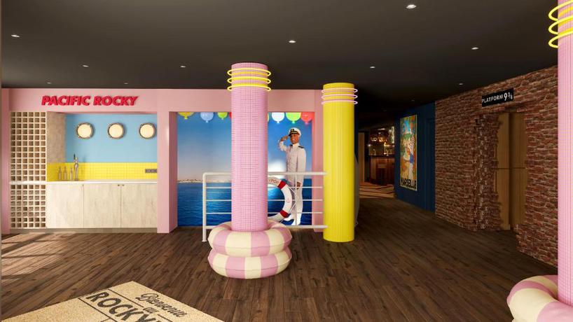 Imagen de los interiores del Hotel RockyPop Marseille. Foto 11