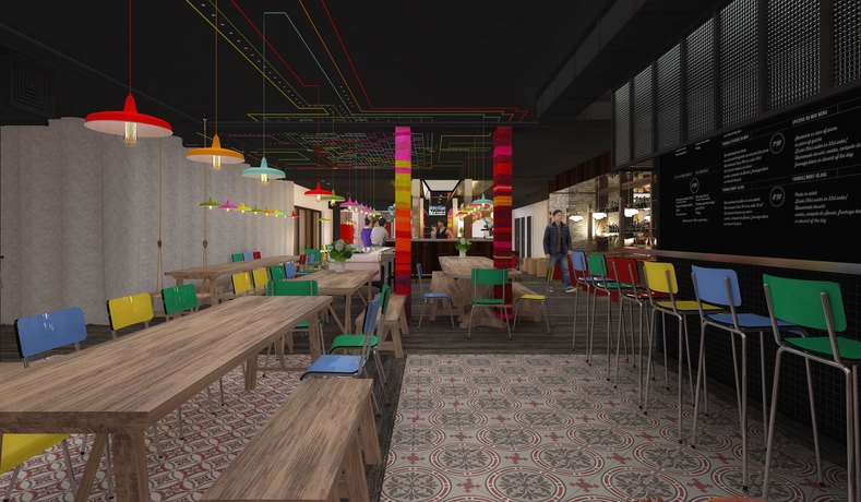 Imagen del bar/restaurante del Hotel Rockypop Chamonix - Les Houches. Foto 5