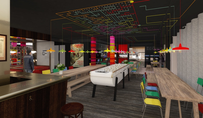 Imagen del bar/restaurante del Hotel Rockypop Chamonix - Les Houches. Foto 6