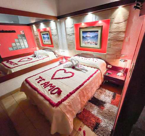 Imagen de la habitación del Hotel Rodelu. Foto 7