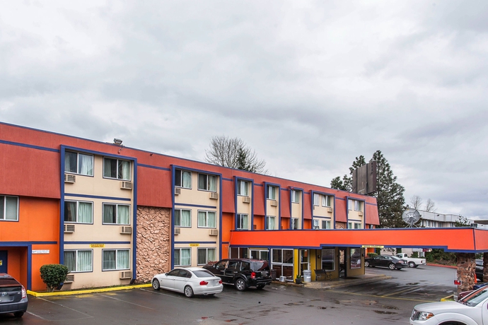 Imagen de los exteriores del Hotel Rodeway Inn, Seattle Tacoma Aeropuerto. Foto 7
