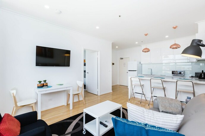 Imagen de la habitación del Hotel Roland, 1bdr Melbourne Apartment. Foto 14