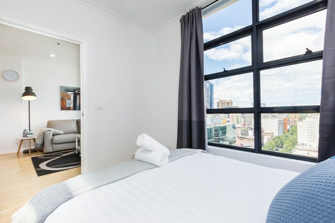 Imagen de la habitación del Hotel Roland, 1bdr Melbourne Apartment. Foto 17