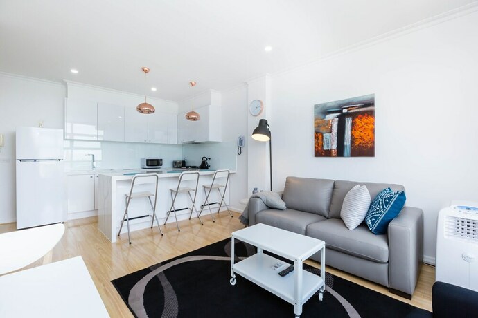 Imagen de la habitación del Hotel Roland, 1bdr Melbourne Apartment. Foto 20