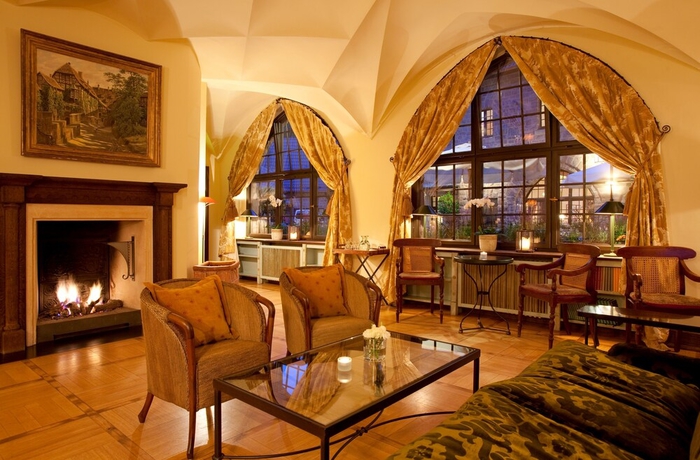 Imagen de los interiores del Hotel Romantik Auf Der Wartburg. Foto 17