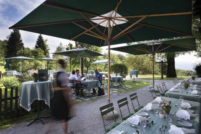 Imagen del bar/restaurante del Hotel Romantik Die Gersberg Alm. Foto 7