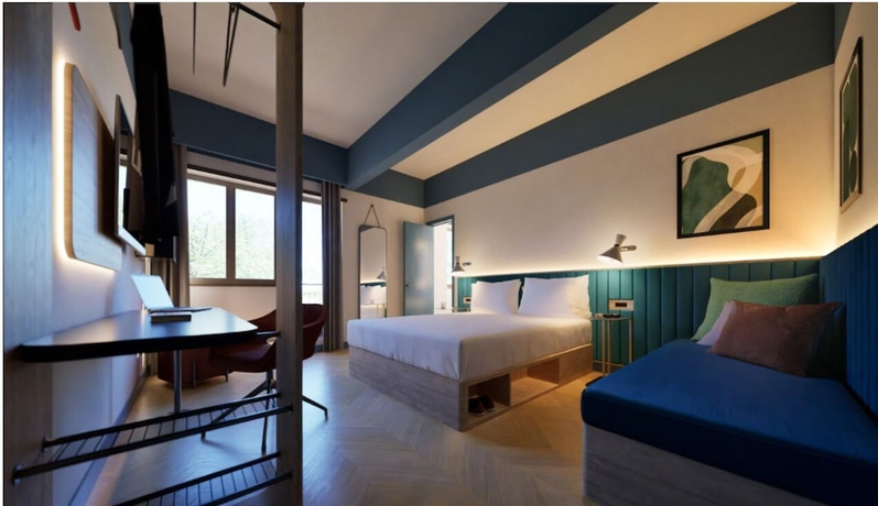 Imagen de la habitación del Hotel Rome Ciampino Smart. Foto 5