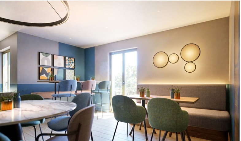 Imagen de los interiores del Hotel Rome Ciampino Smart. Foto 10