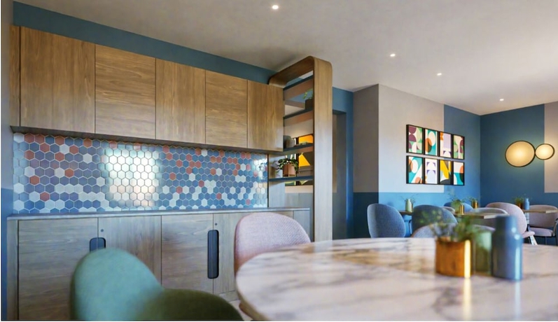 Imagen del bar/restaurante del Hotel Rome Ciampino Smart. Foto 2