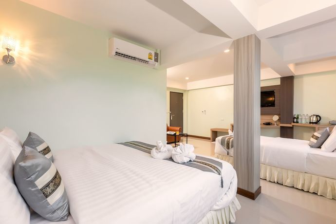 Imagen de los interiores del Hotel Roomquest Suvarnabhumi Airport Rom Klao. Foto 17