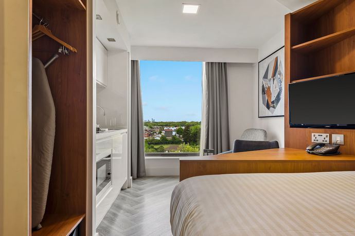 Imagen de la habitación del Hotel Roomzzz London Stratford. Foto 8