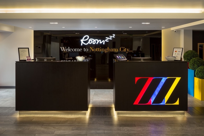 Imagen de los interiores del Hotel Roomzzz Nottingham City. Foto 12