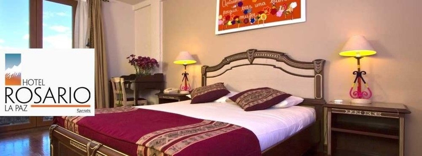 Imagen de la habitación del Hotel Rosario La Paz. Foto 5
