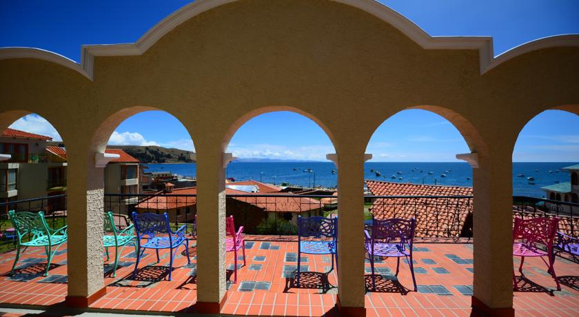 Imagen de los exteriores del Hotel Rosario Lago Titicaca. Foto 8