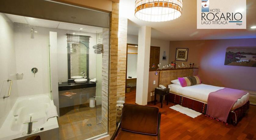 Imagen de la habitación del Hotel Rosario Lago Titicaca. Foto 7
