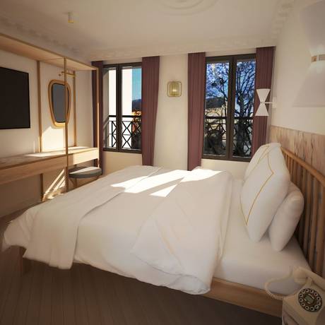 Imagen de la habitación del Hotel Rose Bourbon. Foto 10