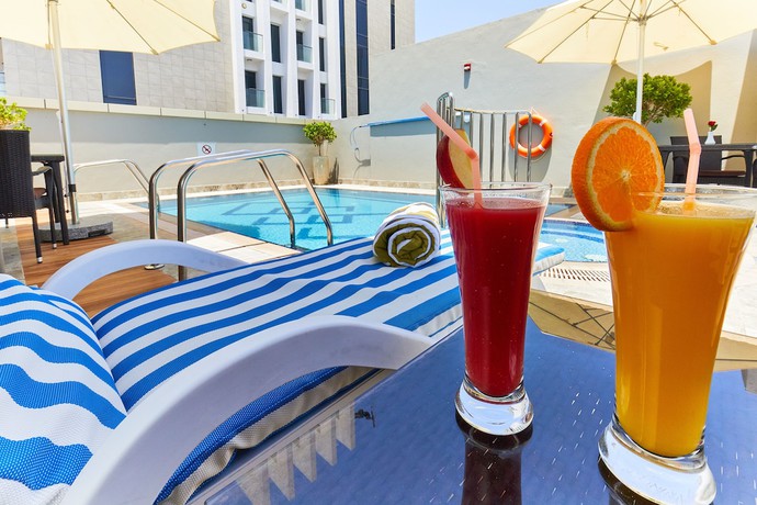 Imagen de la piscina del Hotel Rose Plaza Al Barsha. Foto 16