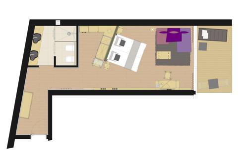 Imagen de la habitación del Hotel Rosengarten (schenna Resort). Foto 16